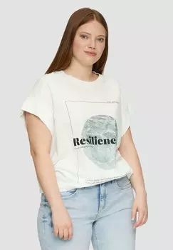 Футболка с принтом MIT ARTWORK QS, белый