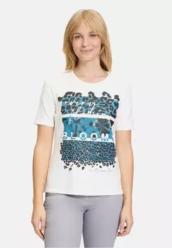 Футболка с принтом MIT AUFDRUCK Betty Barclay, белый