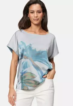 Футболка с принтом MIT BLTTER zero, синий