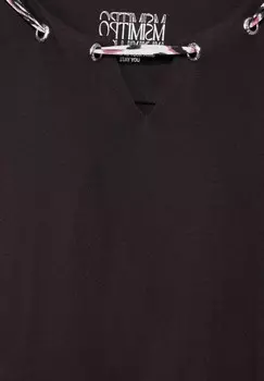 Футболка с принтом MIT DETAIL Cecil, цвет Mottled Dark Red