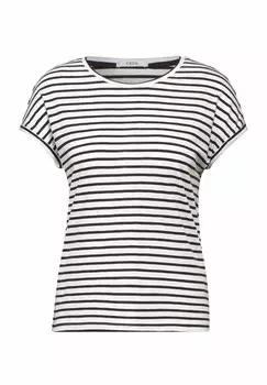 Футболка с принтом MIT DETAILS Cecil, цвет Mottled Dark Red