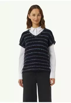 Футболка с принтом MIT FRANSEN comma, темно-синий