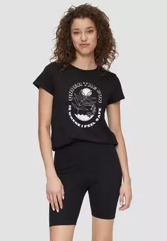 Футболка с принтом MIT FRONT QS, черный