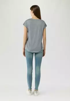 Футболка с принтом MIT FRONT QS, светло-серый