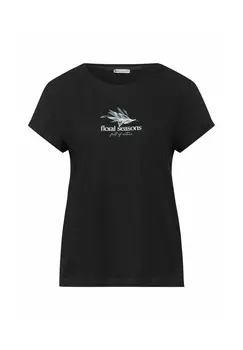 Футболка с принтом MIT FRONT Street One, черный