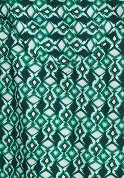 Футболка с принтом MIT GRAFISCHEM MUSTER Cecil, темно-зелено-пятнистый