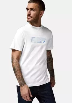 Футболка с принтом MIT GRAFISCHEM Street One MEN, белый