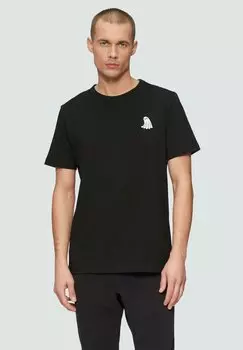 Футболка с принтом MIT HALLOWEEN-STICKEREI s.Oliver, черный