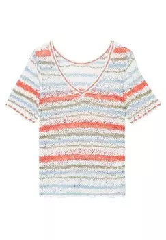 Футболка с принтом MIT KURZEN RMELN BONOBO Jeans, фиолетовый