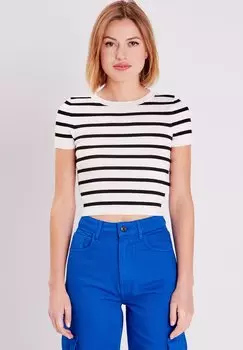 Футболка с принтом MIT KURZEN RMELN Cache Cache, цвет blanc