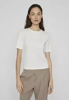 Футболка с принтом MIT KURZEN RMELN RUNDHALS VILA, белый