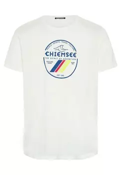 Футболка с принтом MIT LABEL-FRONTPRINT Chiemsee, белый