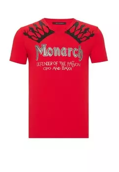 Футболка с принтом MIT MARKANTEM PRINT Cipo & Baxx, красный
