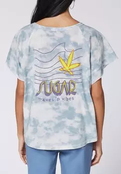 Футболка с принтом MIT PIGMENT Chiemsee, белый