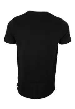 Футболка с принтом MIT POLYGONRASTER-LOGO FORSBERG, черный