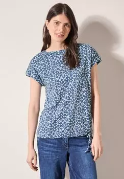 Футболка с принтом MIT RAFFUNG Cecil, кремовый