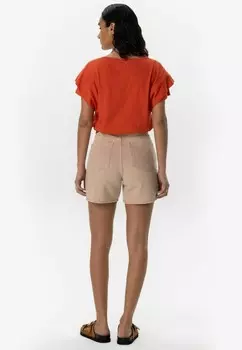 Футболка с принтом MIT SCHULTER-DETAILS Sissy-Boy, оранжевый