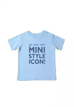 Футболка с принтом MIT STATEMENT Liliput, цвет hellblau