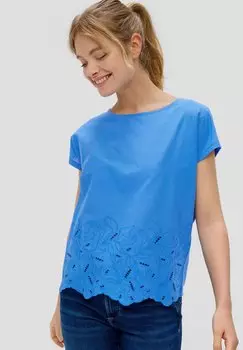 Футболка с принтом MIT STICKEREI s.Oliver, цвет royalblau