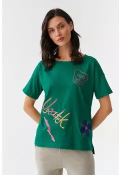 Футболка с принтом Mizati 1 TATUUM, зеленый