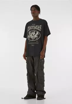 Футболка с принтом MJG HEAVY OVERSIZED MJ Gonzales, черный