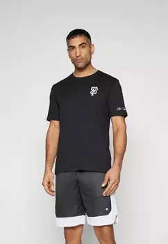 Футболка с принтом MLB CREWNECK Champion, черный