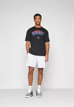Футболка с принтом MLB LOS ANGELES DODGERS T-SHIRT Fanatics, черный