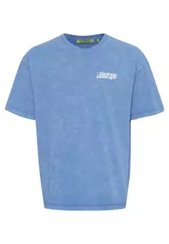 Футболка с принтом Mmsafa Logo TheJoggConcept, синий