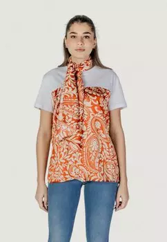 Футболка с принтом MODA - Blouse LIU JO, белый