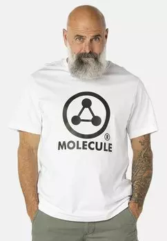 Футболка с принтом Molecule, белый