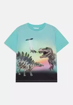 Футболка с принтом Molo, бирюзовый