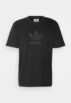 Футболка с принтом Mono Tee adidas Originals, черная