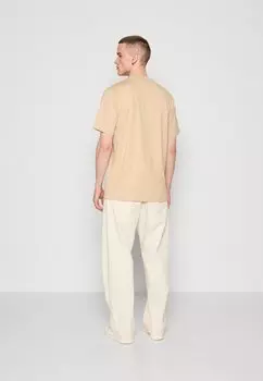 Футболка с принтом Mono Tee adidas Originals, бежевый