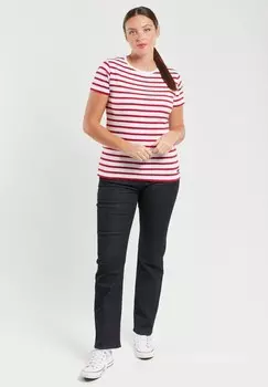 Футболка с принтом MORGAT MARINIRE Armor lux, белый