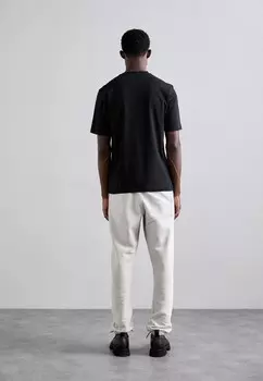 Футболка с принтом MOSCHINO, черный