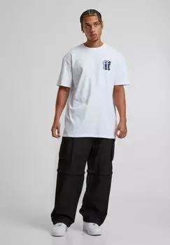 Футболка с принтом MOTH MASK Forgotten Faces, белый