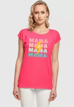 Футболка с принтом MOTHERS DAY MAMA Merchcode, розовый
