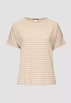 Футболка с принтом MOTIF RAY QS, песочный