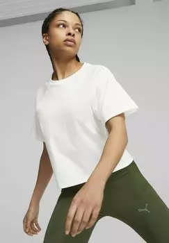 Футболка с принтом MOTION CAT Puma, белый