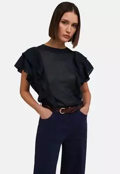 Футболка с принтом Motivi, синий