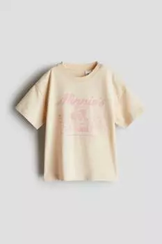 Футболка с принтом-мотивом H&M, мультиколор