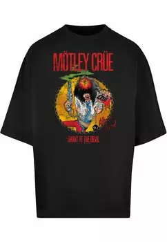 Футболка с принтом MOTLEY CRUE ALLISTER FIEND SATD TOUR HUGE TEE Merchcode, цвет black