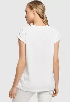Футболка с принтом MOTLEY CRUE ALLISTER FIEND SATD EXTENDED SHOULDER TEE Merchcode, белый