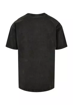 Футболка с принтом MOTLEY CRUE VINTAGE PUNK COLLAGE HEAVY TEE Merchcode, черный