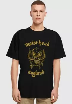 Футболка с принтом MOTORHEAD Merchcode, черный