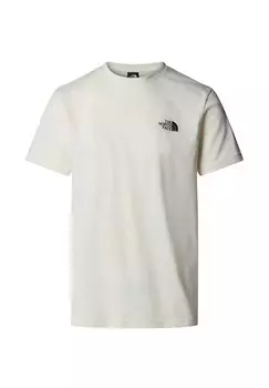 Футболка с принтом MOUNTAIN PEAK FRAME The North Face, молочный