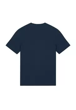 Футболка с принтом MOUNTAINS BY NIGHT watapparel, темно-синий