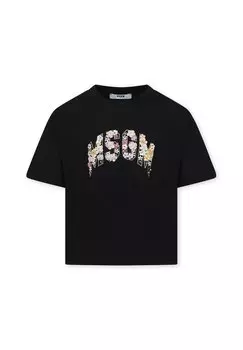 Футболка с принтом MSGM, черный
