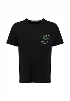 Футболка с принтом MT SAN DIEGO ROUND Key Largo, черный