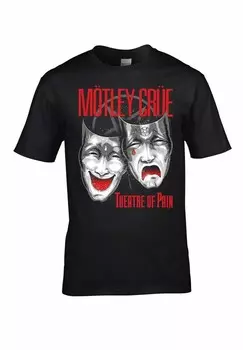 Футболка с принтом MTLEY CRUE THEATRE OF PAIN rockshirts, черный